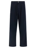Carhartt Wip Blue Organic Cotton Casual Pants