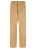 Carhartt Wip Brown Organic Cotton Casual Pants