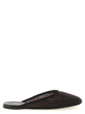 Miu Miu Black Recycled Polyester Flats