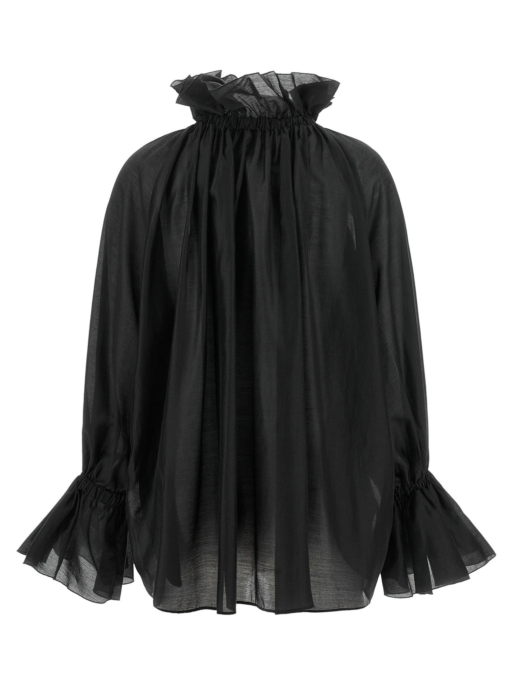 THELATEST Black Lyocell Blouse