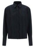 THELATEST Blue Polyamide Blouse