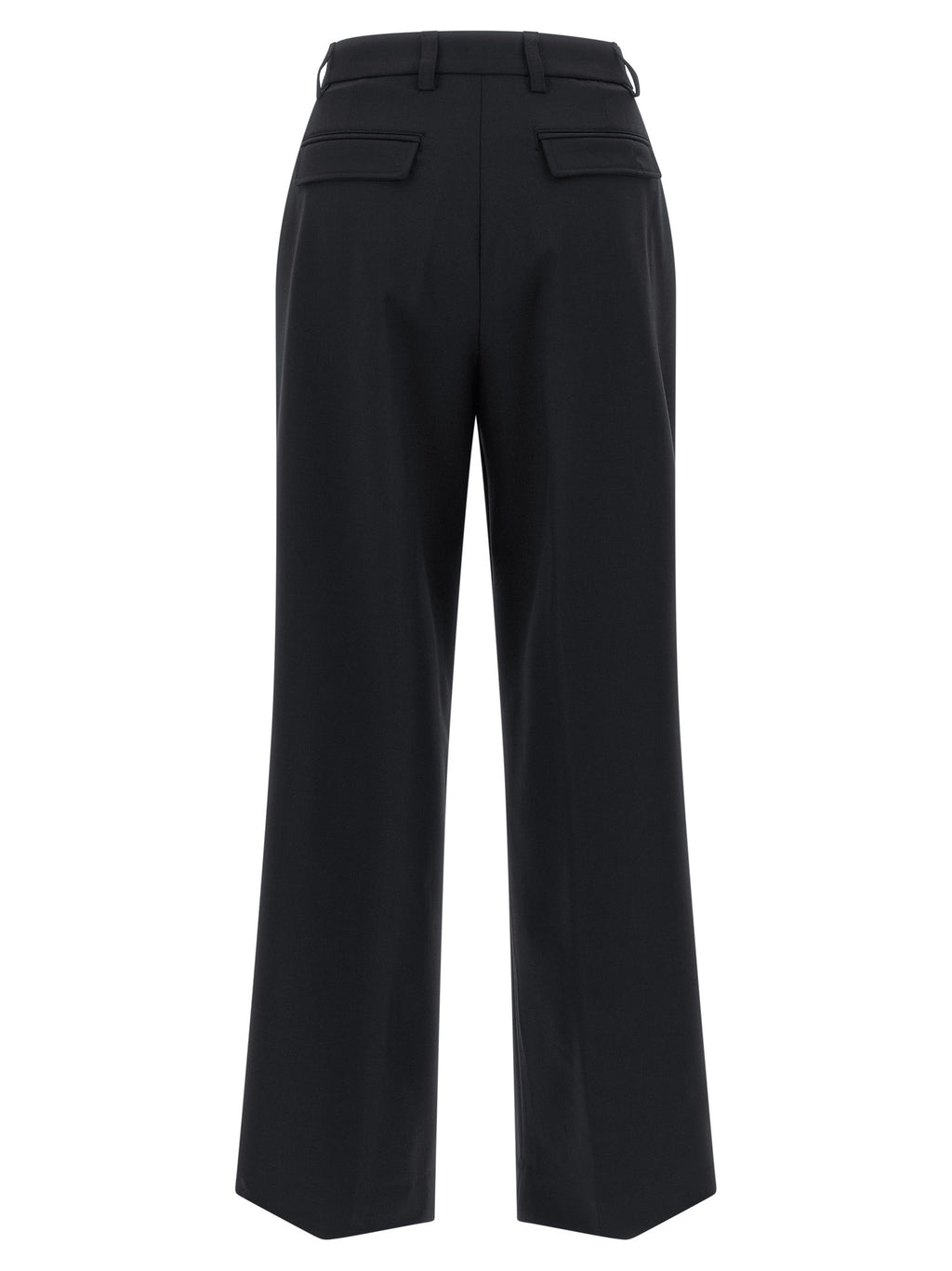 THELATEST Blue Polyester Casual Pants