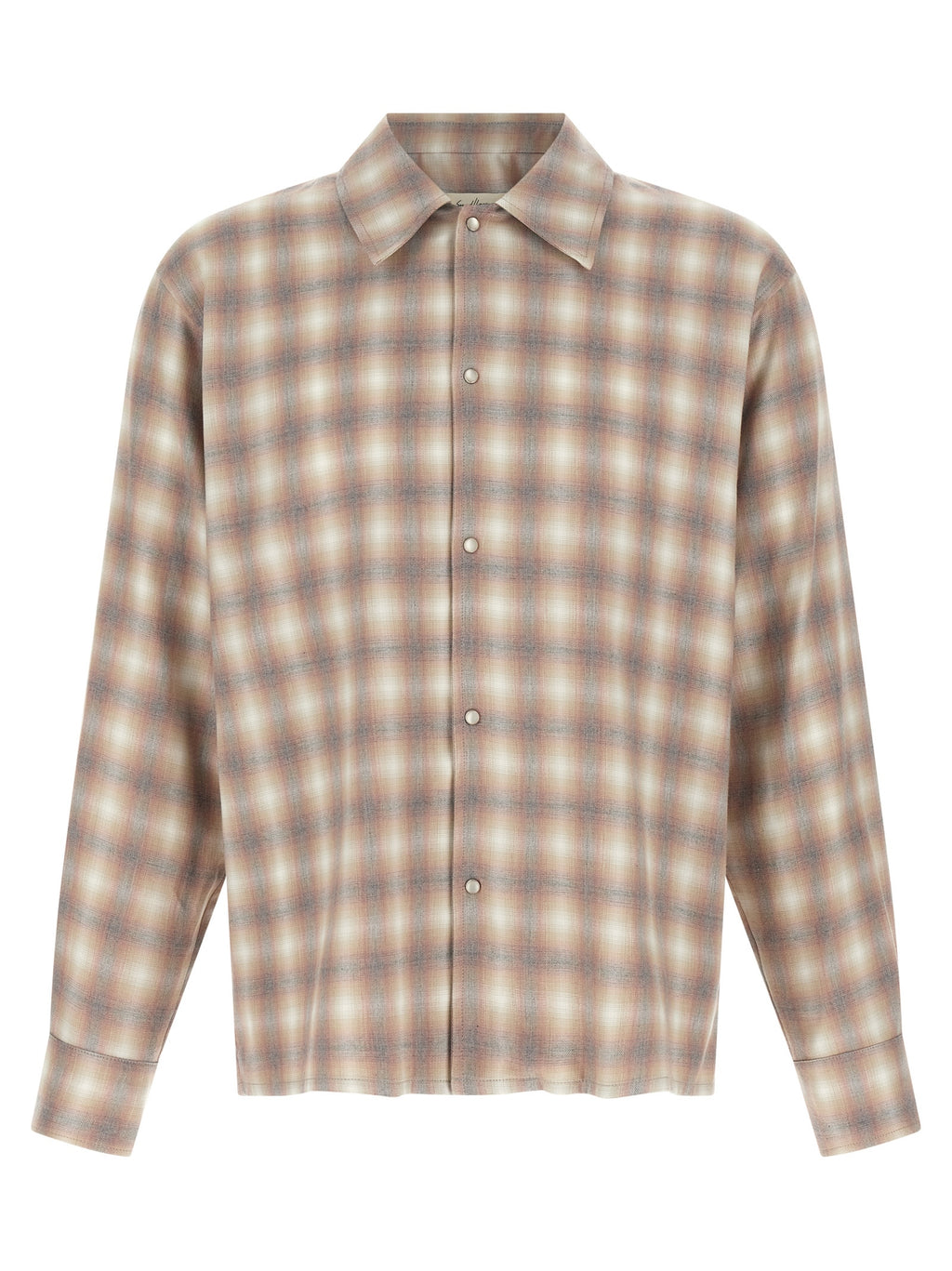 SECOND/LAYER Beige Cotton Blouse