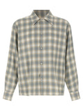 SECOND/LAYER Gray Cotton Blouse