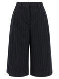 THELATEST Blue Polyamide Bermuda Shorts