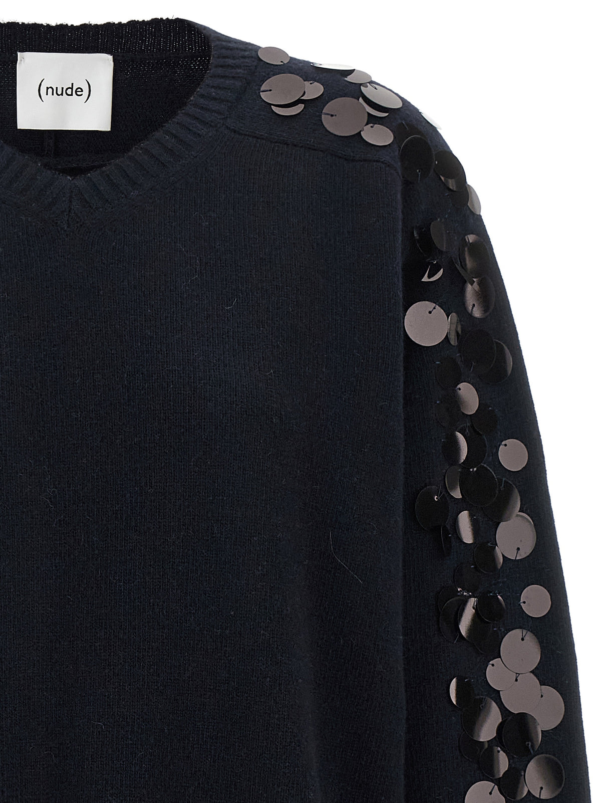 NUDE Blue Wool Cardigan