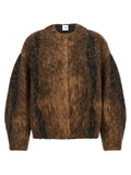 NUDE Brown Wool Full-Length Jacket