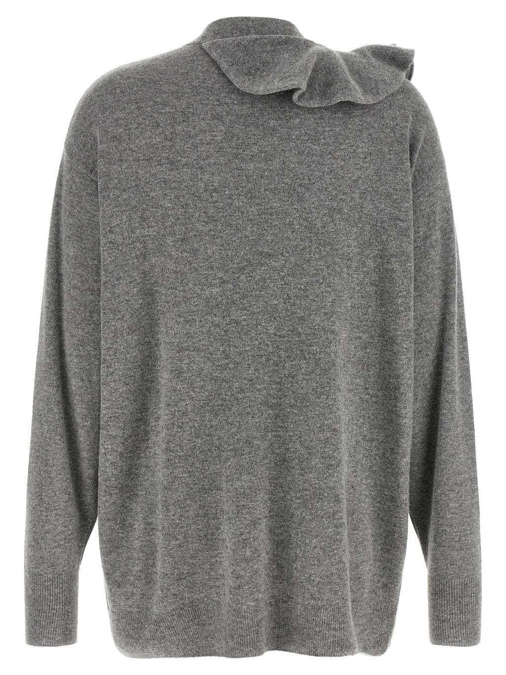 NUDE Gray Wool Cardigan