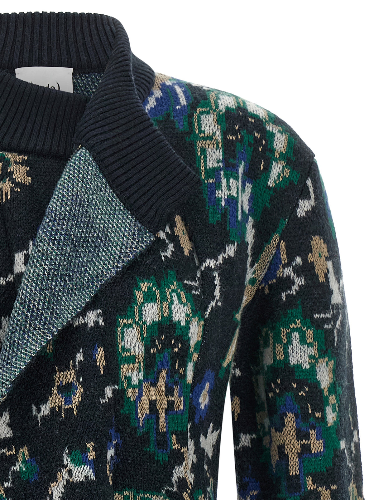 NUDE Multicolor Wool Cardigan