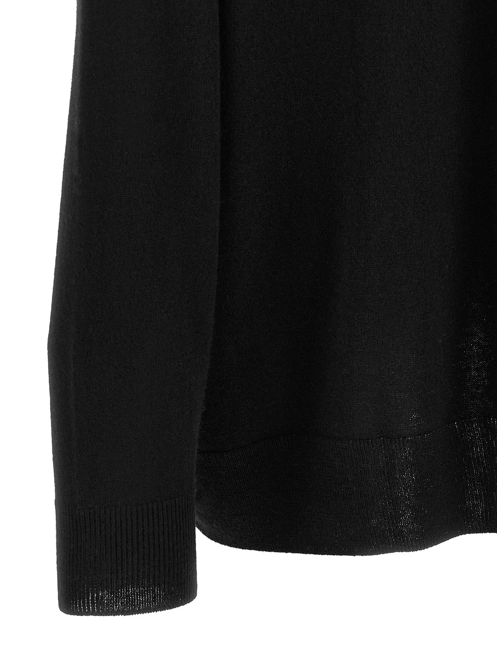 NUDE Black Wool Cardigan