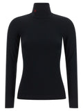 PERFECT MOMENT Black Modal Long Sleeve T-Shirt