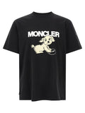 MONCLER GENIUS Black Cotton T-Shirt