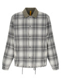 MONCLER GENIUS Gray Cotton Full-Length Jacket