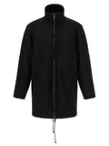 GIORGIO BRATO Black Lamb Leather Coat