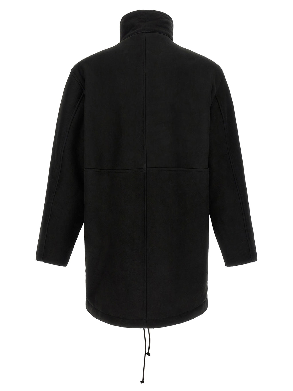 GIORGIO BRATO Black Lamb Leather Coat