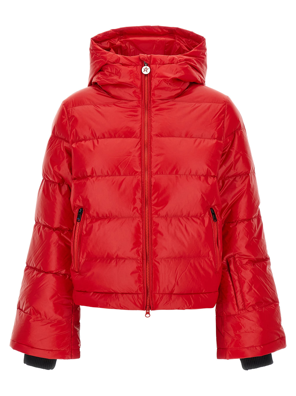 PERFECT MOMENT Red Nylon Full-Length Jacket