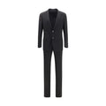 Giorgio Armani Black Wool Oves Aries Two-Piece Suit