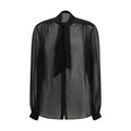 Lardini Black Viscose Blouse