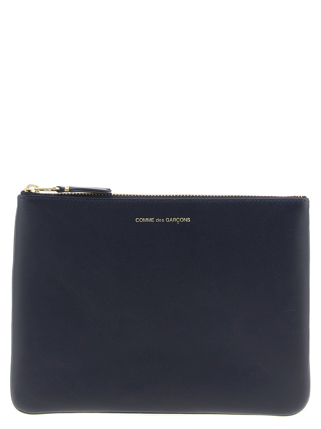 Comme Des Garçons Blue Cowhide Cardholder