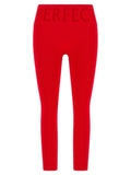PERFECT MOMENT Red Modal Leggings