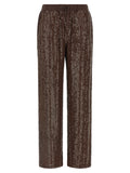 P.A.R.O.S.H. Brown Viscose Dress Pants