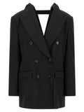 Dolce & Gabbana Black Virgin Wool Blazer