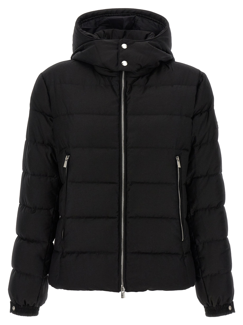 Tatras Black Wool Full-Length Jacket