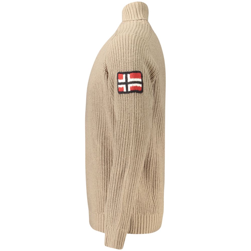 Norway 1963 Beige Wool Turtleneck