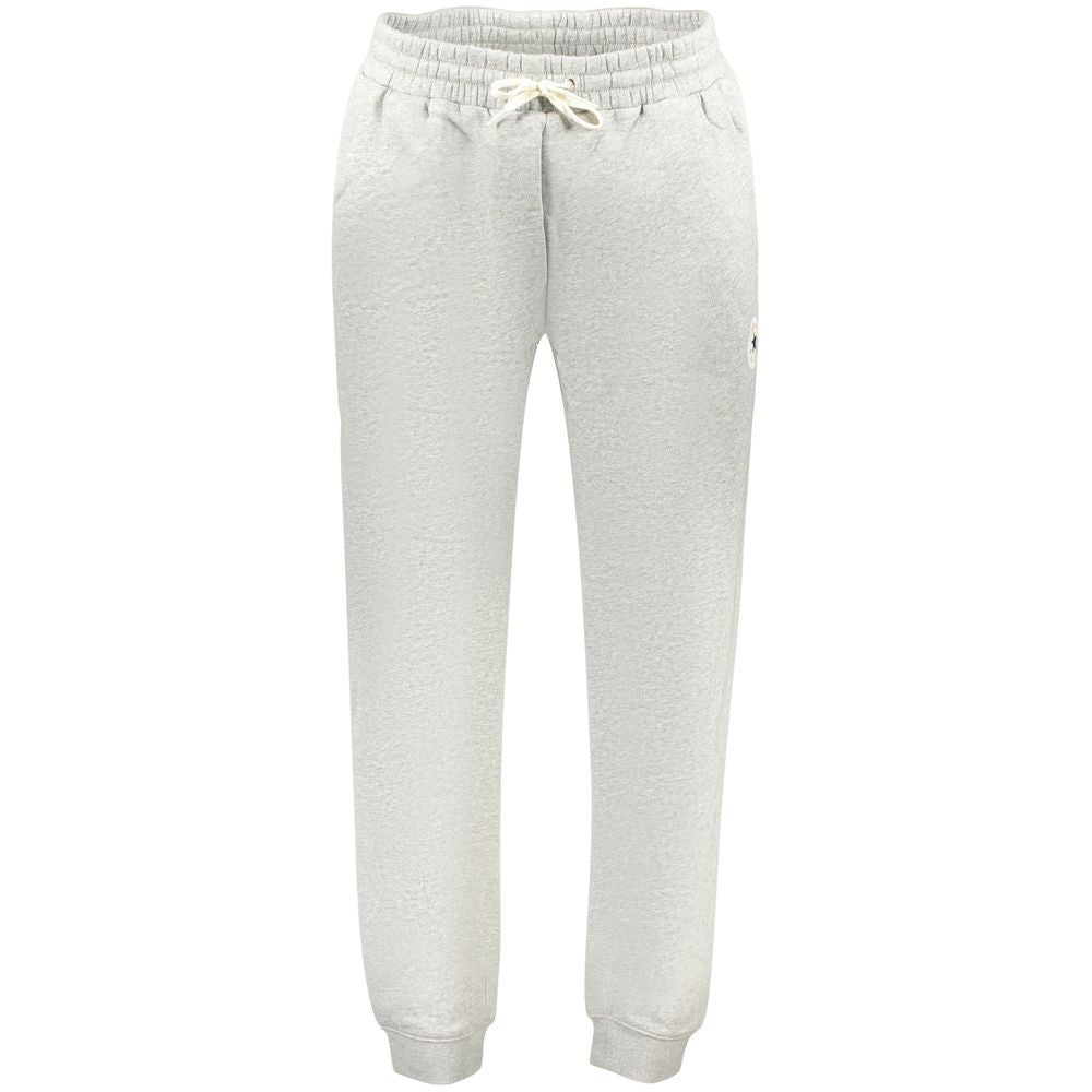 Converse Gray Cotton Joggers (Workout Pants)