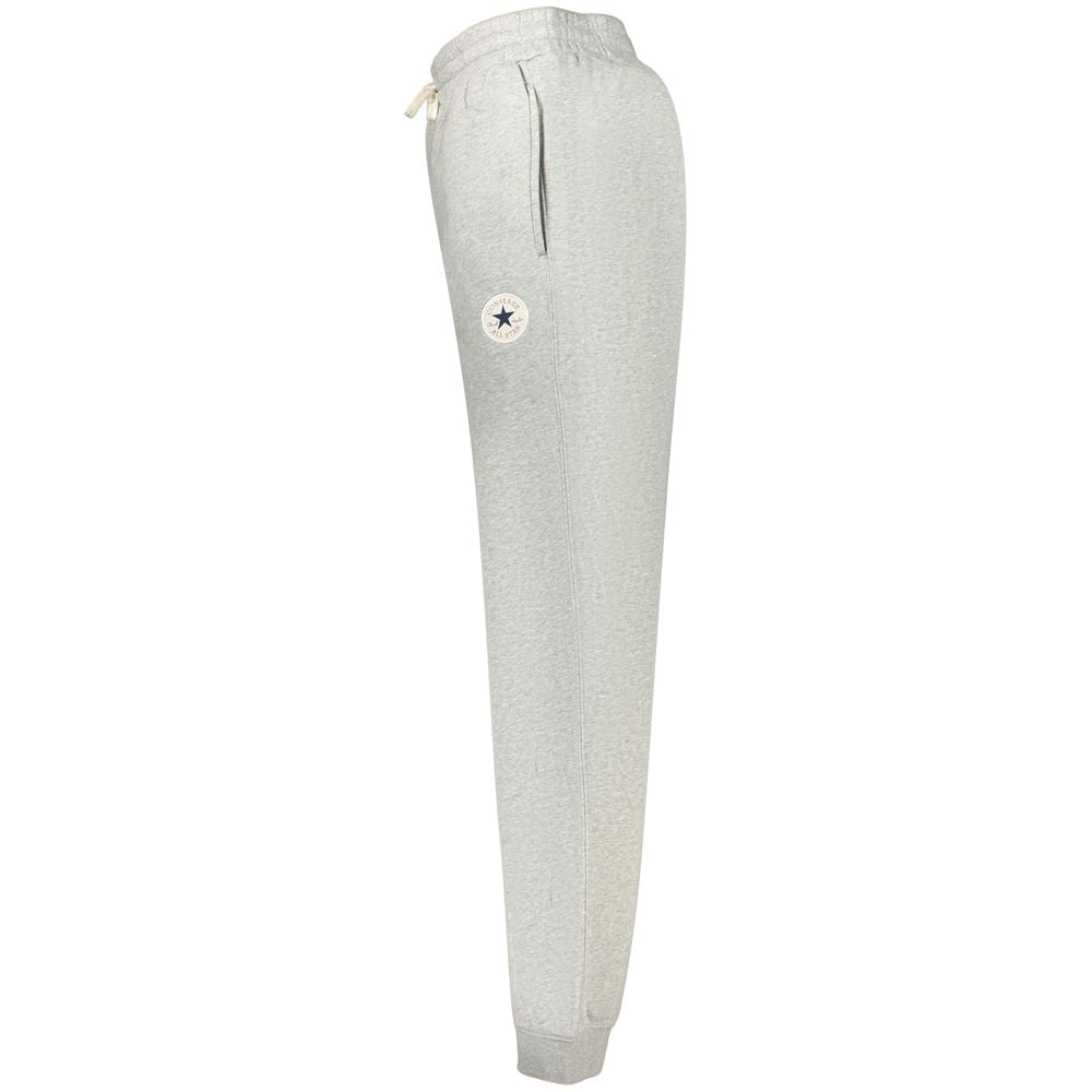 Converse Gray Cotton Joggers (Workout Pants)