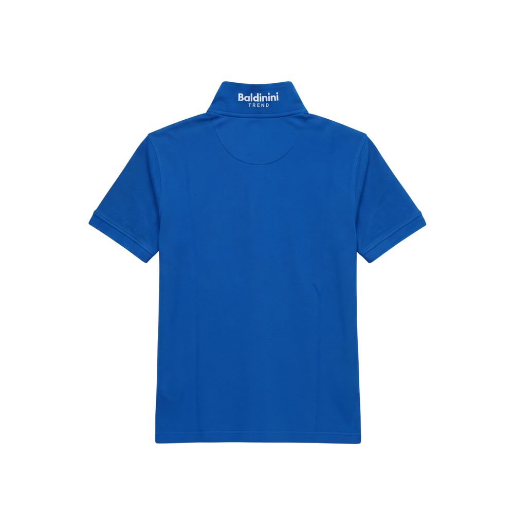 Baldinini Trend Blue Cotton Men Polo-Shirt