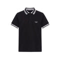 Baldinini Trend Black Cotton Men Polo