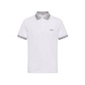 Baldinini Trend White Cotton Men Polo-Shirt