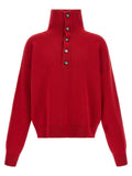 Ami Paris Red Wool Cardigan