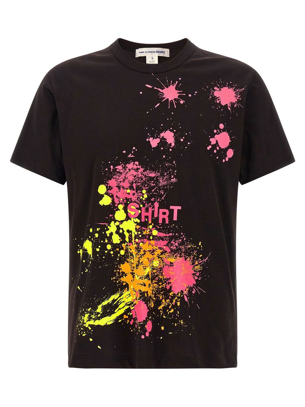 Comme Des Garçons Black Cotton T-Shirt