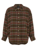 R13 Brown Cotton Blouse