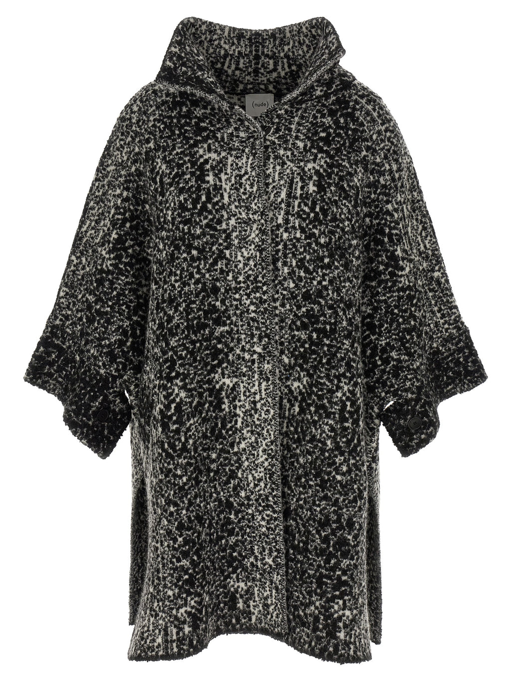 NUDE Bicolor Wool Coat