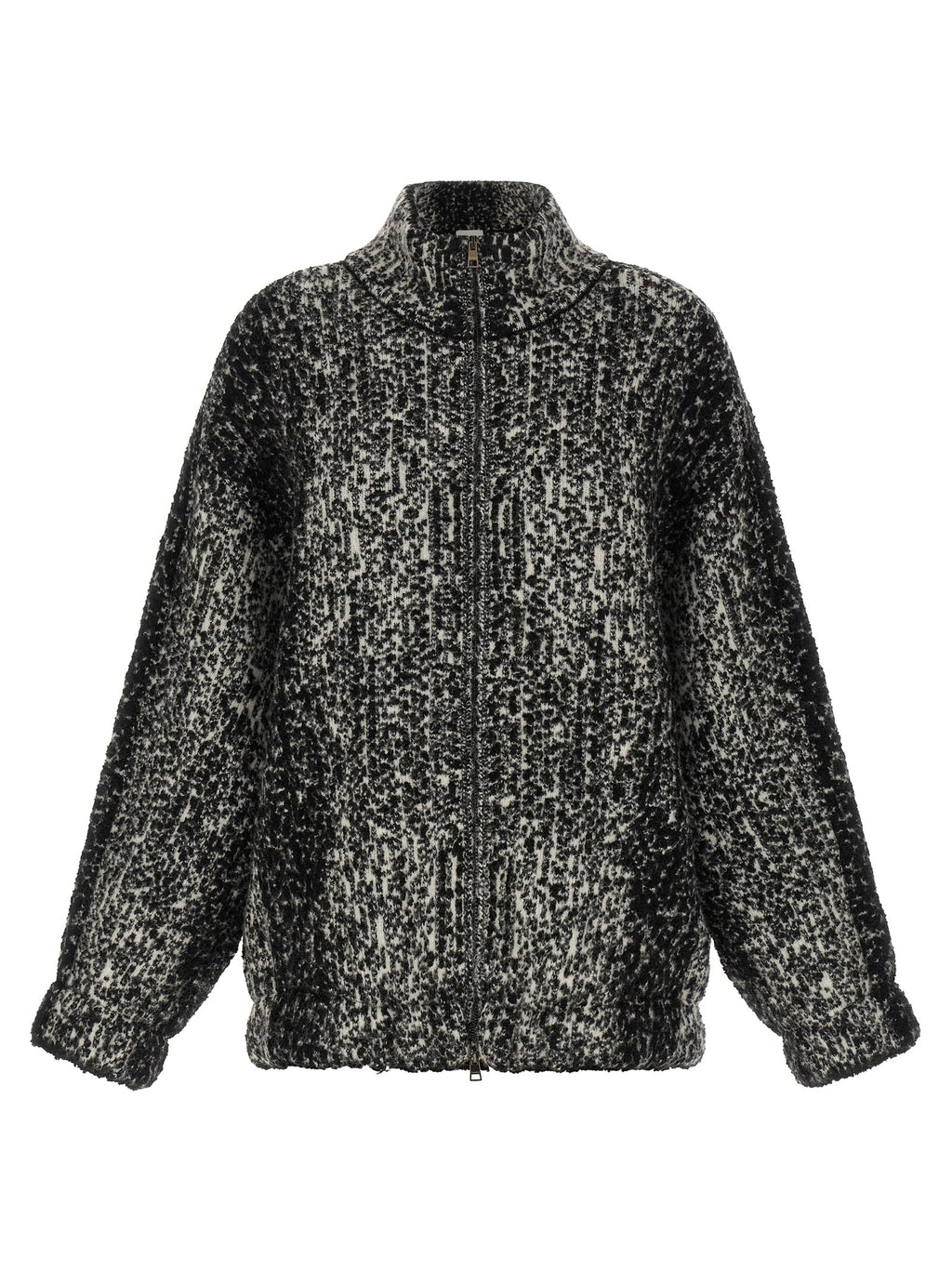 NUDE Bicolor Wool Bomber
