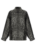NUDE Bicolor Wool Bomber