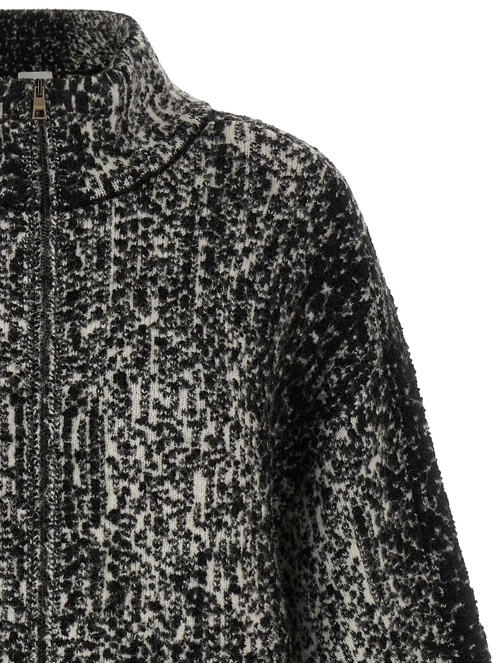 NUDE Bicolor Wool Bomber