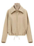 Sportmax Beige Wool Bomber