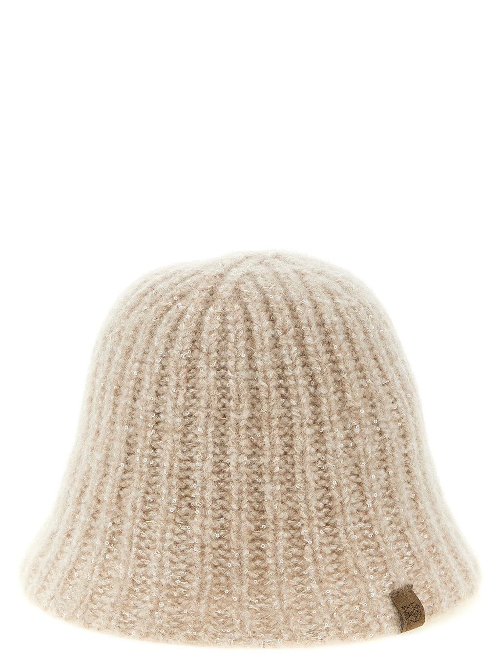 Brunello Cucinelli Beige Cashmere Bucket Hat