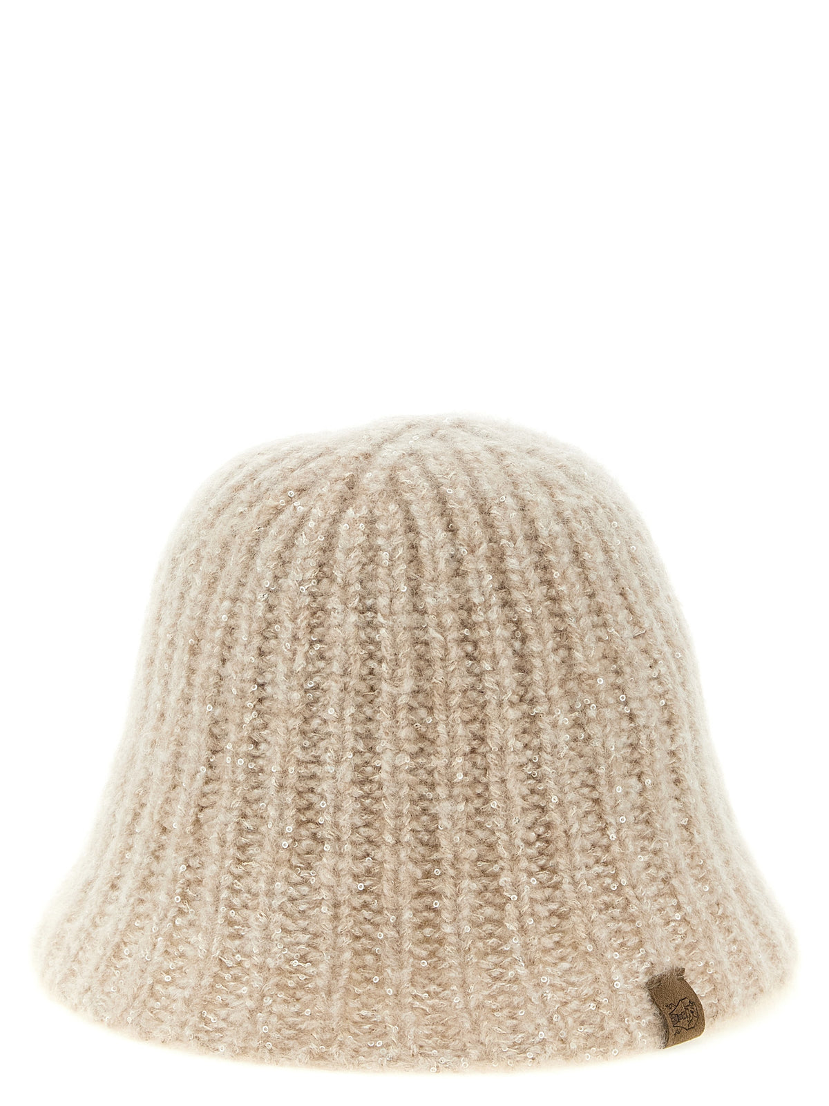 Brunello Cucinelli Beige Cashmere Bucket Hat