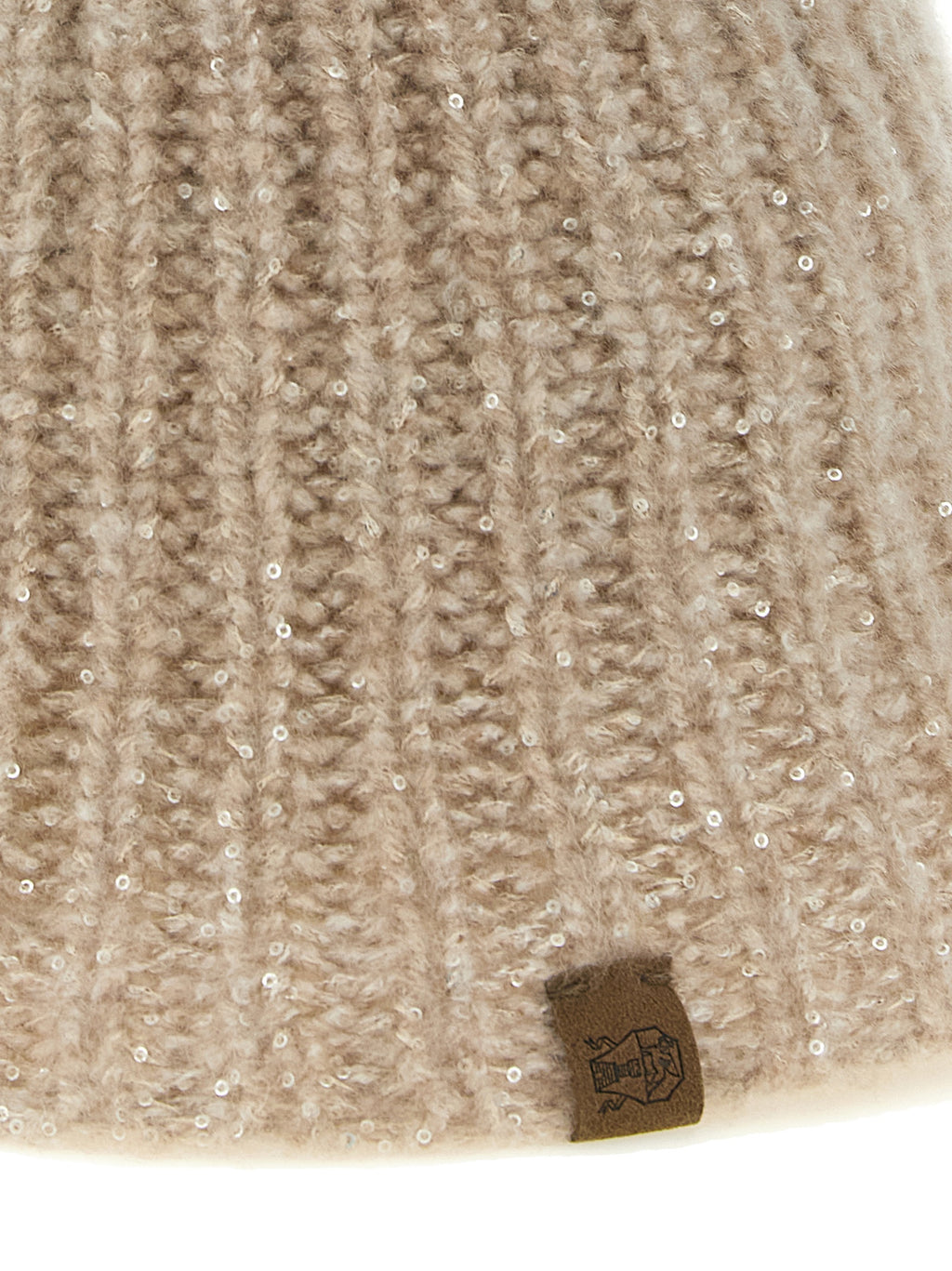Brunello Cucinelli Beige Cashmere Bucket Hat