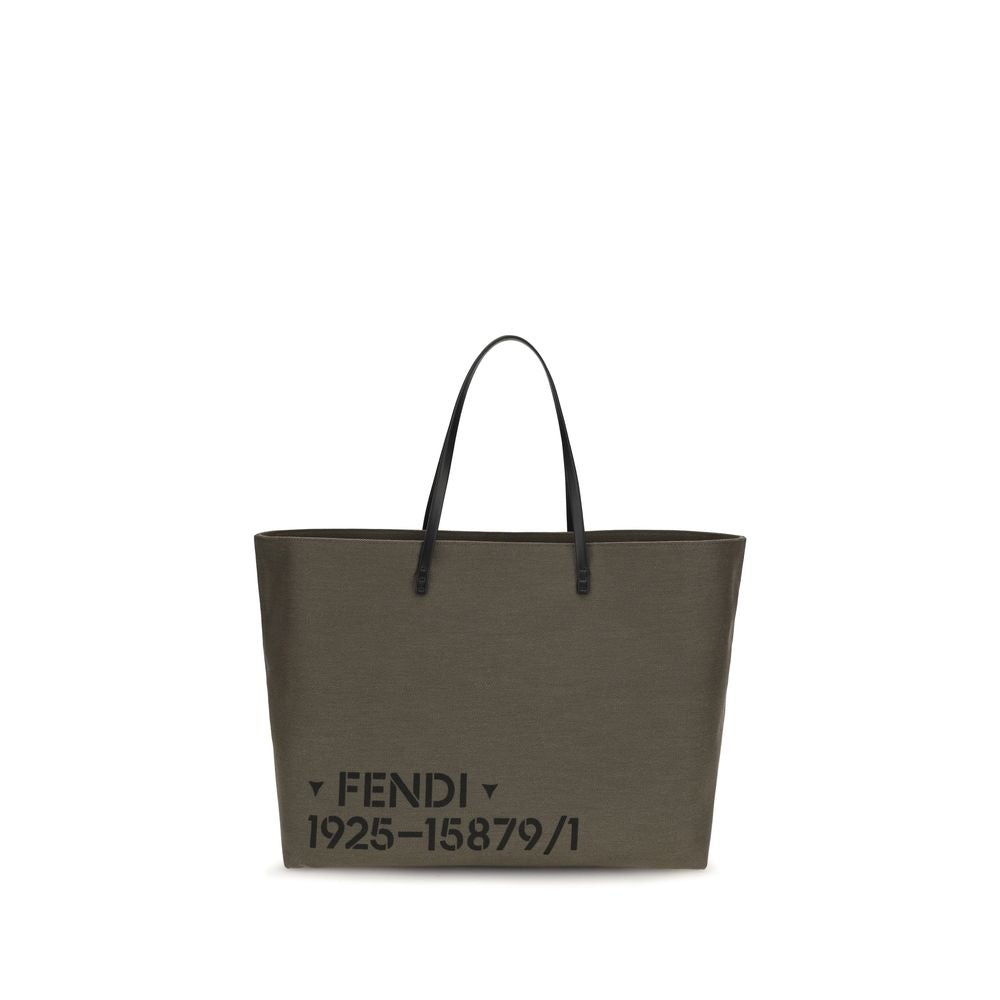 Fendi Bicolor Polyester Shoulder Bag