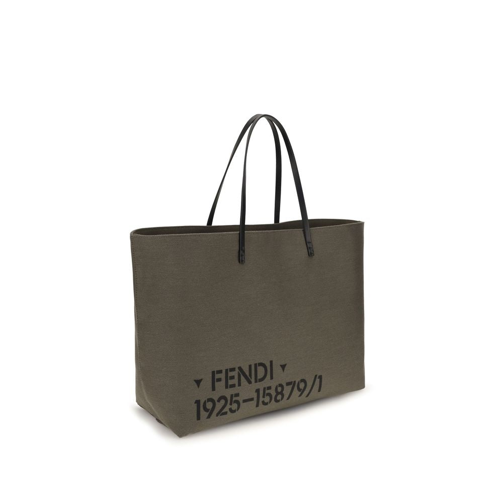 Fendi Bicolor Polyester Shoulder Bag