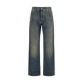 Fendi Blue Cotton Jeans Denim