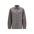 Deperlu Gray Denim Shirt