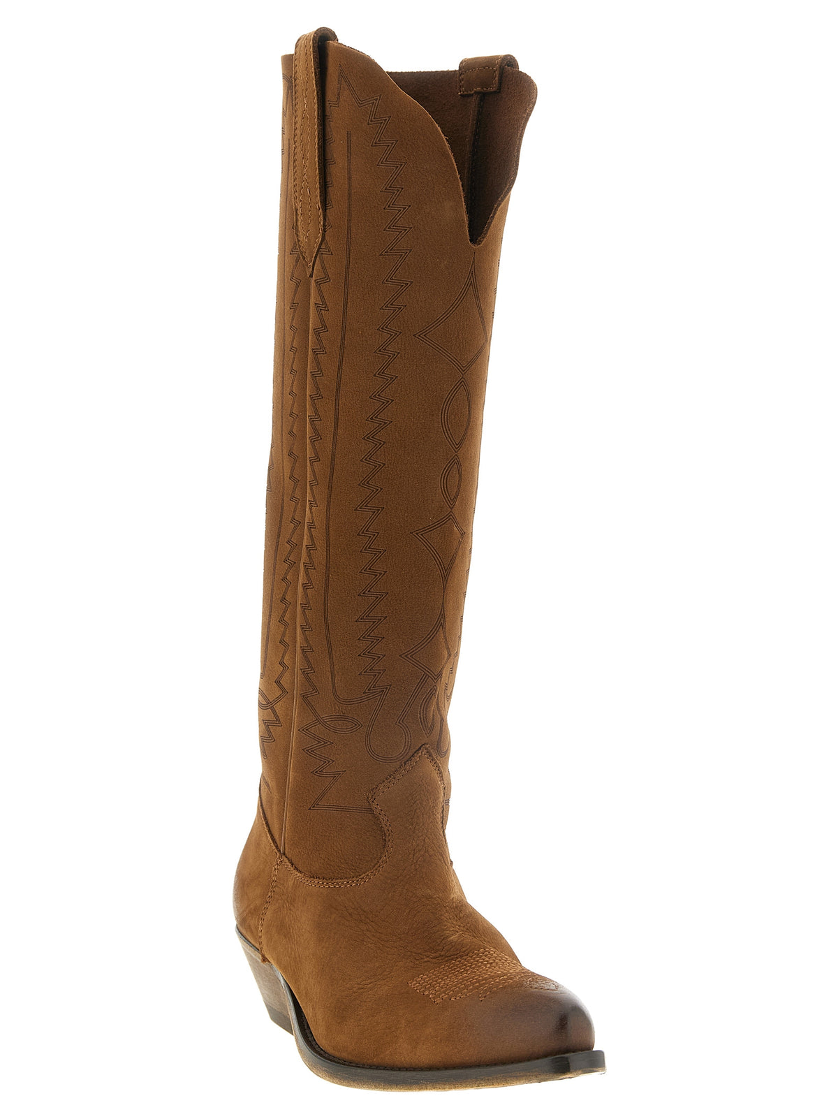 Golden Goose Brown Cowhide Chelsea Boots