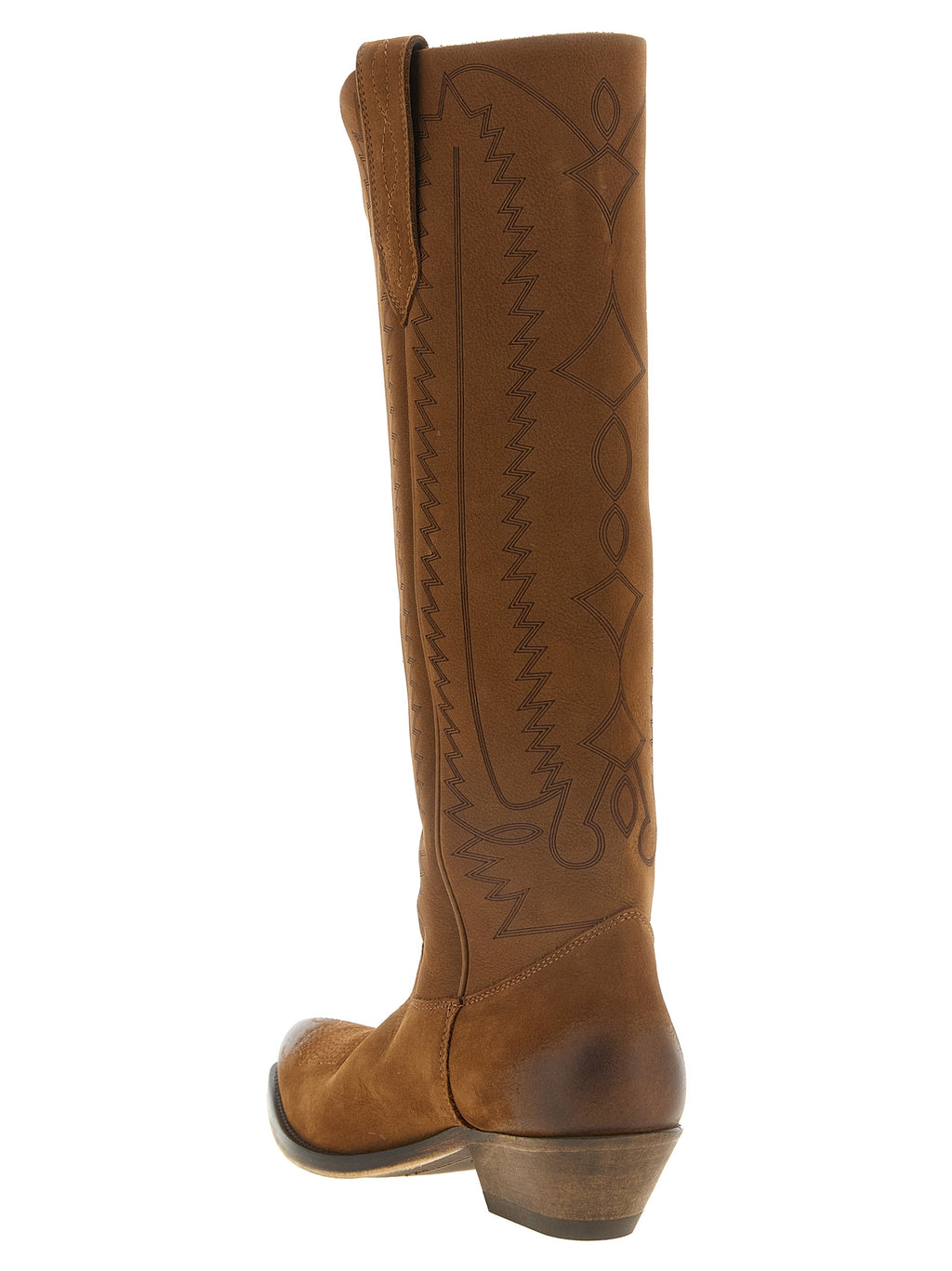 Golden Goose Brown Cowhide Chelsea Boots